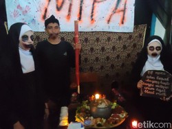 Cara Unik Sambut Ramadan ala Santri di Ciamis