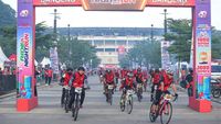 HUT ke-49, PDIP Gelar Banteng Ride & Night Run di GBK