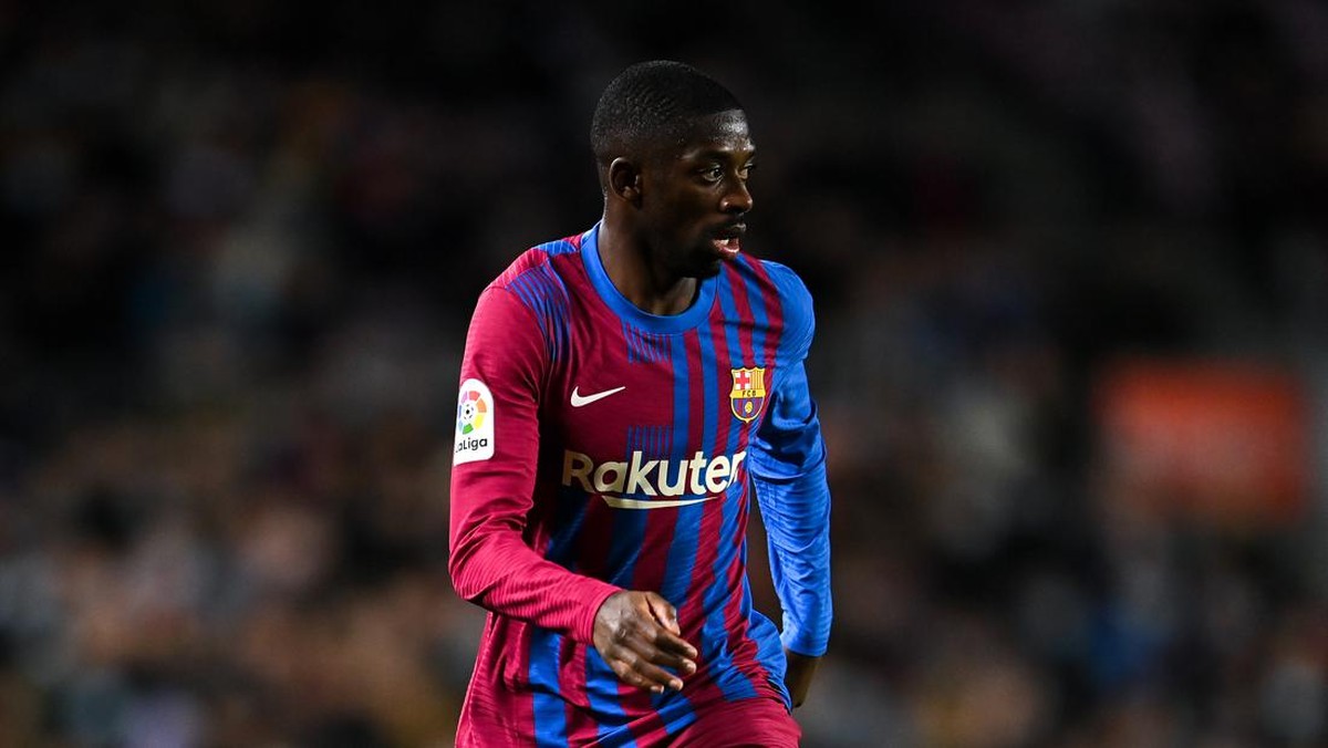 Ousmane Dembele lagi on fire bersama Barcelona. (Foto: Getty Images/David Ramos)
