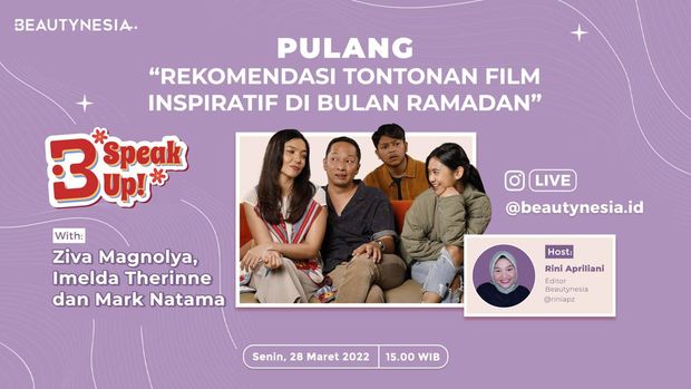 Ziva Magnolya, Mark Natama dan Imelda Therinne Hadir Jadi Bintang Tamu B-Speak Up!
