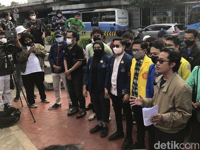 Aksi Mahasiswa Tolak Penundaan Pemilu 2024