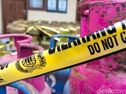 Pengoplos LPG di Sangeh Badung Digerebek, Polisi Sita 107 Tabung Gas