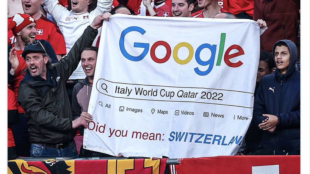 Bikin Nyesek! Italia Nggak Ada di Google Saat Ketik Piala Dunia 2022 Bikin Nyesek! Italia Nggak Ada di Google Saat Ketik Piala Dunia 2022