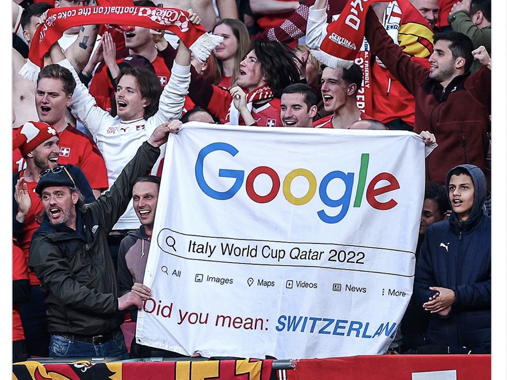 Bikin Nyesek! Italia Nggak Ada di Google Saat Ketik Piala Dunia 2022