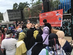 2 Tahun Absen, Bazar Ramadan di Sukabumi Diserbu Emak-emak