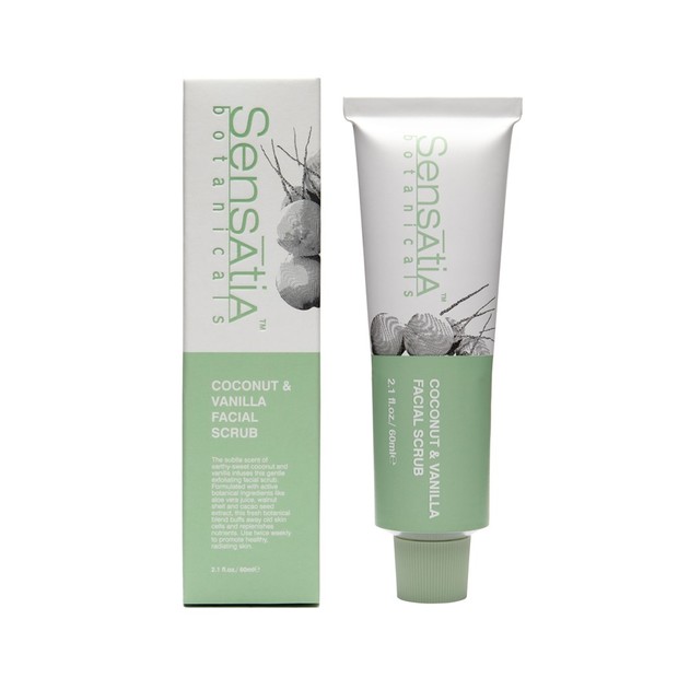 Sensatia Botanicals Coconut & Vanilla Facial Scrub