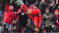 Ada Alphonso Davies yang main di Bayern Munich meski saat ini tengah cedera. Selain itu Kanada juga memiliki Jonathan Davies (Lille), Tajon Buchanan (Club Brugge), Cyle Larin (Besiktas), dan Stephen Eustaqio (FC Porto). AP/Frank Gunn