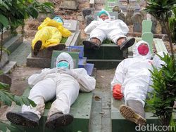 Kisah AKBP Sutiono yang Rela Tak Pulang Setahun Demi Makamkan Jenazah COVID