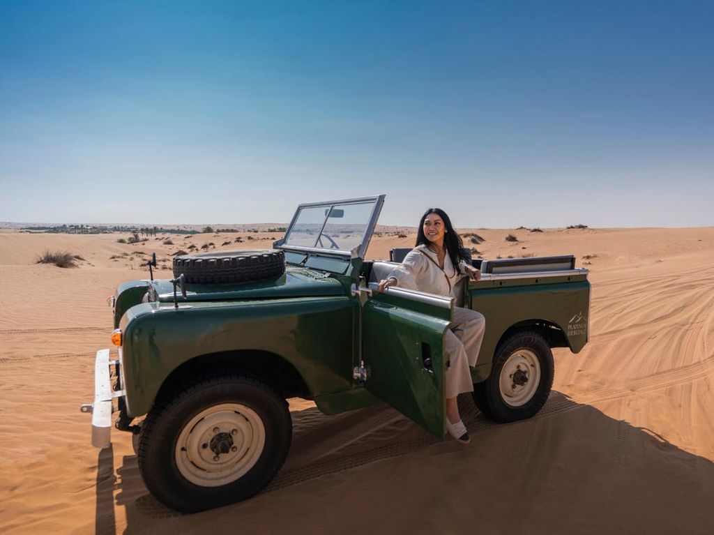 Bukan Sahara, Anggun Baru Pertama Kali ke Gurun Itu di Dubai