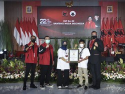 HUT ke-22, Banteng Muda Indonesia Raih Penghargaan MURI