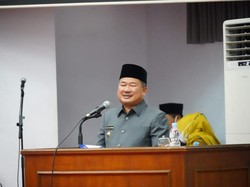 Bupati Paparkan LPE-Angka Kemiskinan di Rapat Paripurna DPRD Garut