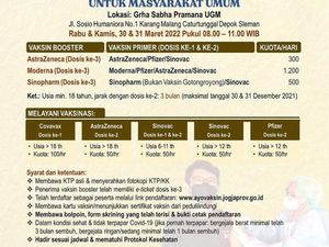 Vaksin Booster Jogja, Berikut Ini Jadwal dan Syaratnya Vaksin Booster Jogja, Berikut Ini Jadwal dan Syaratnya