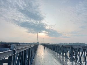 Jembatan Bailey Nusawiru, Spot Foto Baru di Pangandaran Jembatan Bailey Nusawiru, Spot Foto Baru di Pangandaran