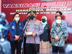 Kapolri Kejar Target Vaksin Booster agar Warga Miliki Kekebalan Jalani Ramadan