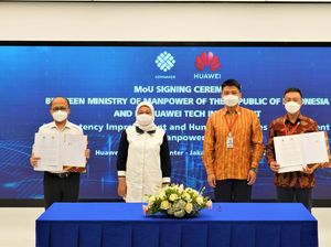 Kemnaker Gandeng Huawei Genjot Kompetensi SDM Bidang Telekomunikasi