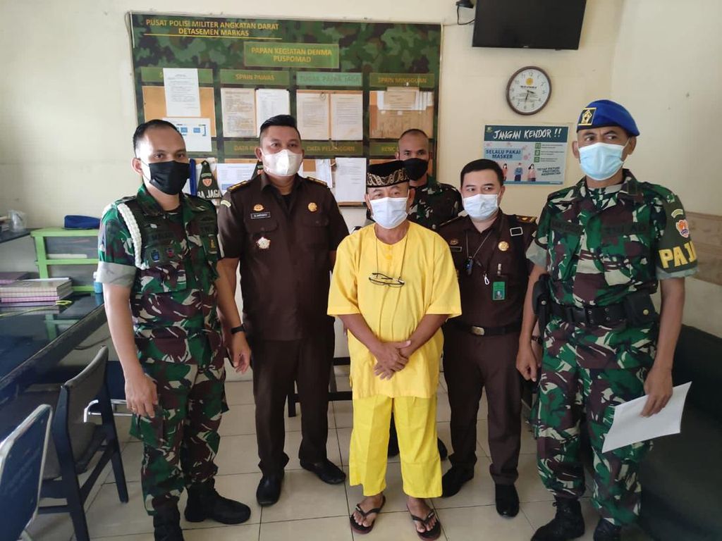 Purnawirawan TNI Tersangka Kasus Pengadaan Lahan Perumahan Ditahan Jaksa