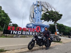 Rampung! 3 Rider Komunitas M8 Nusantara Selesai Keliling Indonesia