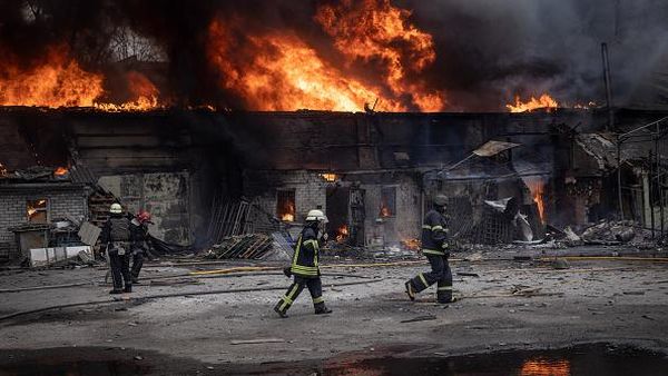 Kondisi Kota Terbesar Kedua di Ukraina Usai Sebulan Digempur Rusia