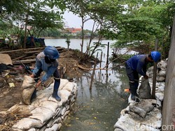 Pembangunan Saluran Air Cegah Banjir Duren Sawit Terus Dikerjakan
