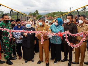 Bupati Garut Resmikan Fly Over Bunisari di Kecamatan Malangbong