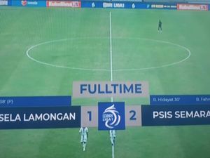 Persela Tinggalkan Liga 1 dengan Rekor Tak Menang di 25 Laga Beruntun Persela Tinggalkan Liga 1 dengan Rekor Tak Menang di 25 Laga Beruntun