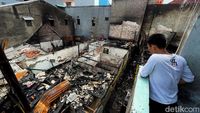 Potret Permukiman Padat di Tambora Usai Terbakar Hebat