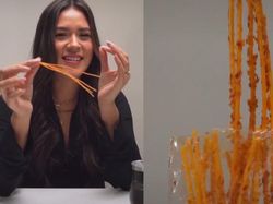 Raisa Ternyata Anak Micin, Doyan Makan Mie Lidi Pedas