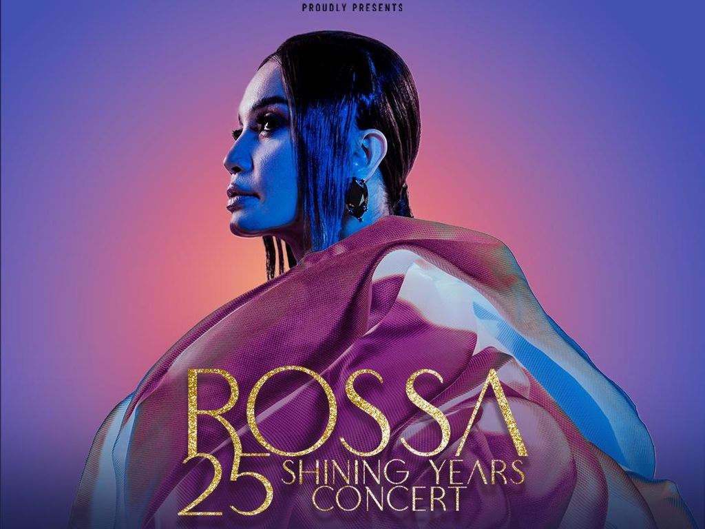 Rossa Rayakan 25 Tahun Bermusik, Bakal Konser di 4 Kota