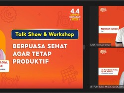 BincangShopee 4.4 Bagikan Tips Berpuasa Sehat Agar Tetap Produktif