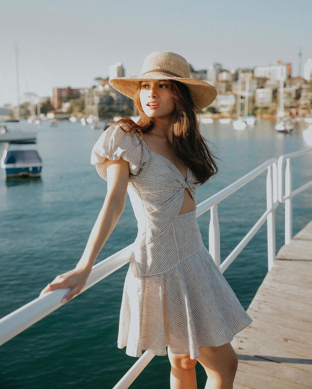 Summer Feeling with Dress/Foto: Instagram/@septriasaacha