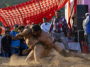 Gulat Tradisional di India, Penuh Keringat dan Menghibur Gulat Tradisional di India, Penuh Keringat dan Menghibur