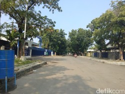 Demo Buruh yang di-PHK Sepihak Usai, Kawasan Depan Pabrik Kembali Normal