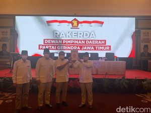 Peserta Rakerda Gerindra Jatim Minta Anwar Sadad Maju Cagub Jatim 2024
