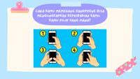 Cara Pegang Ponsel Bisa Ungkap Kepribadian, Kamu Termasuk yang Mana?