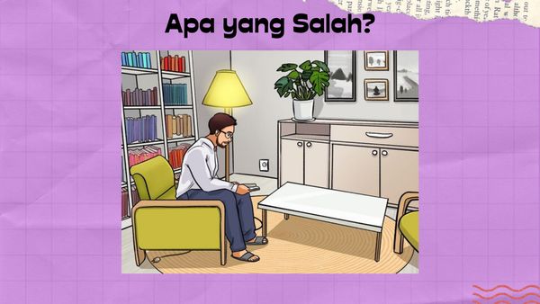 Temukan Kesalahan di Gambar Ini, Uji Penglihatan dan Logika Kamu