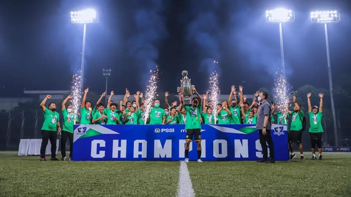 Asiana Soccer School juara Piala Soeratin U-13.