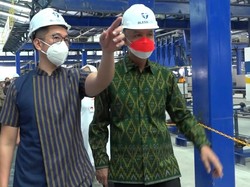 Ganjar Pranowo Resmikan Pabrik Ketiga Bata Ringan Blesscon di Sragen