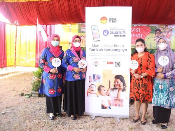 Aplikasi untuk PAUD dikenalkan ke Desa Damai Wahid Foundation di Kalsel