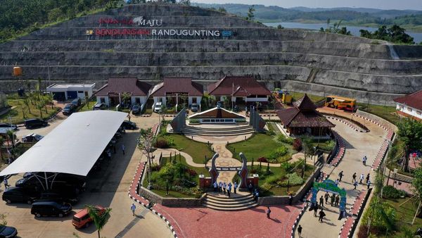 Keindahan Bendungan Randugunting Jadi Lokasi Puncak Hari Air Dunia