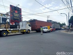 Skenario Pengurai Kemacetan Dampak Amblesnya Jembatan Balun Lamongan