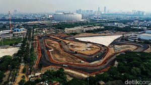 Menanti Rampungnya Sirkuit Formula E Ancol