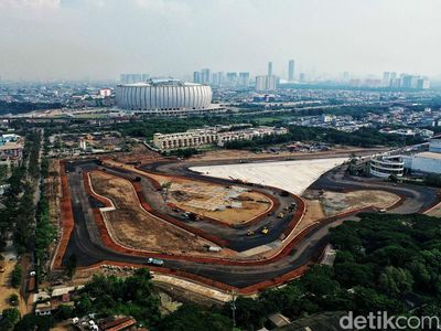 Menanti Rampungnya Sirkuit Formula E Ancol