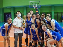 Ketum Perbasi Jakarta Tinjau Final Basket Putri