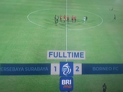 Kalah 1-2 Oleh Borneo FC, Persebaya Digeser Arema FC