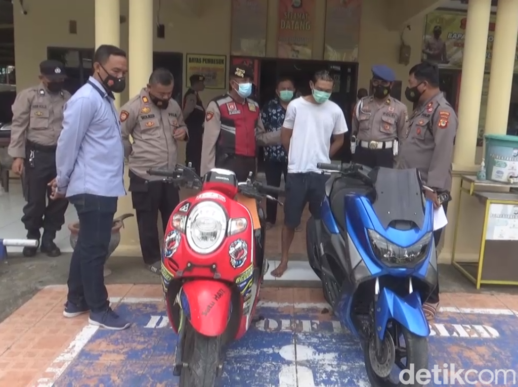 Residivis Pencuri Motor di Makassar Ditangkap, Tak Kapok 3 Kali Masuk Lapas