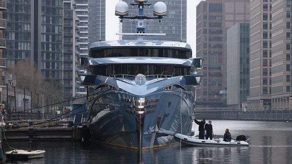 Mewah! Ini Superyacht Rp 714 M Punya Horang Kaya Rusia yang Disita