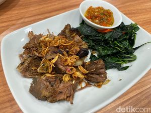 Unik! Ada Sei Kambing Guling dan Es Cendol Susu Kambing di Sini Unik! Ada Sei Kambing Guling dan Es Cendol Susu Kambing di Sini