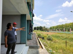 Viral Foto Penampakan Sosok Putih di Rusun Kisaran, Pengelola Beri Penjelasan