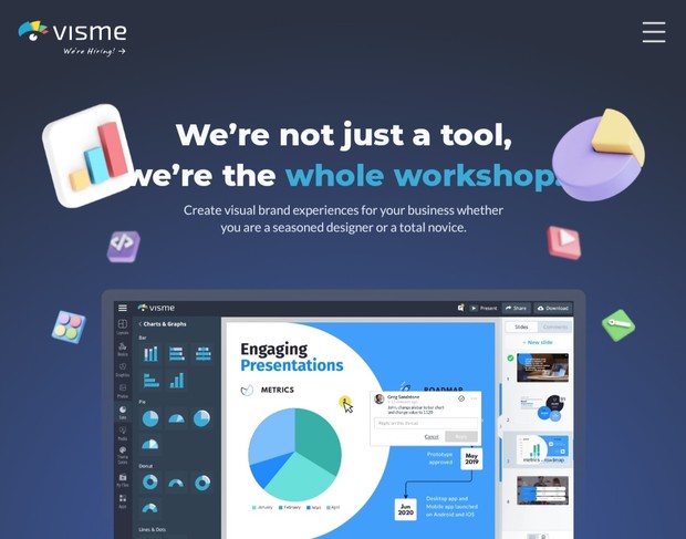 Visme/Foto: visme.co Visme/Foto: visme.co