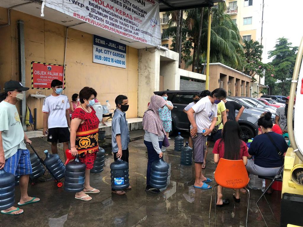 Krisis Air Bersih Rusun City Garden, PDIP DKI Minta PAM Ringankan Biaya Krisis Air Bersih Rusun City Garden, PDIP DKI Minta PAM Ringankan Biaya